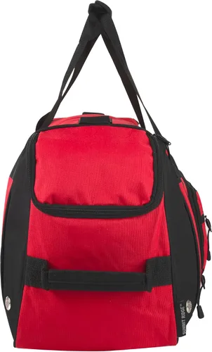 Miniatura 4 de Bolsa de viaje grande con compartimento para zapatos, correa para el hombro para gimnasio, hombres, mujeres con bolsillo húmedo