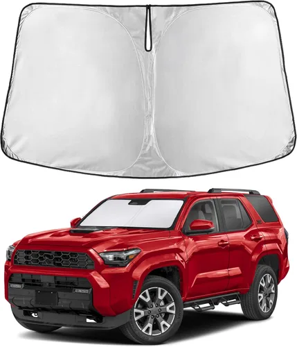 Miniatura 179 de Autovir Parasol para parabrisas Rivian R1S 2022-2024 2025 2026, parasol para ventana delantera, protección UV, bloqueador de calor, accesorios