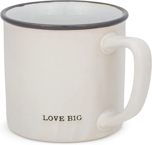 Miniatura 11 de Santa Barbara Design Studio Tazas de café en blanco y negro con diseños cara a cara, taza de gres, 16 onzas, Anti-Social