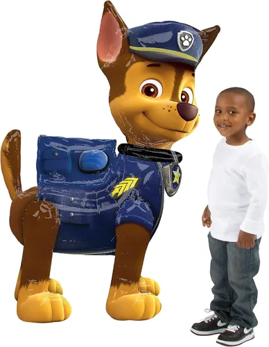 Miniatura 3 de Globo hinchable con diseño de Chase de la patrulla canina de 54 pulgadas