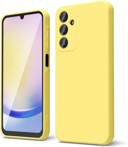 Miniatura 186 de oakxco Funda para teléfono Samsung Galaxy A12 con agarre de silicona líquida, linda delgada fina suave cubierta de gel de goma TPU lisa para mujeres
