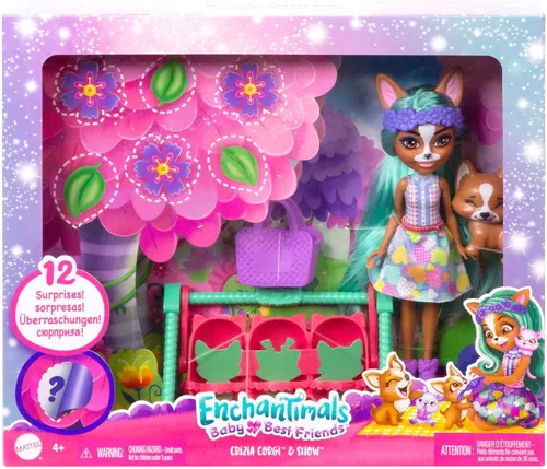 Miniatura 6 de Enchantimals HLK86 Baby, Best ENCHNTMLS DL RVL 3, multicolor