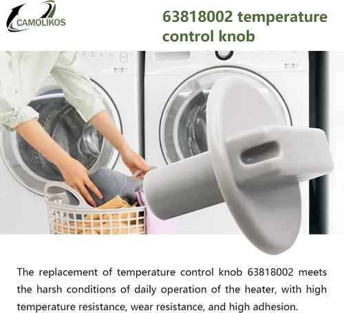 Miniatura 3 de 63818002 Pomo de control de temperatura Compatible con TPI63818002 Piezas de repuesto