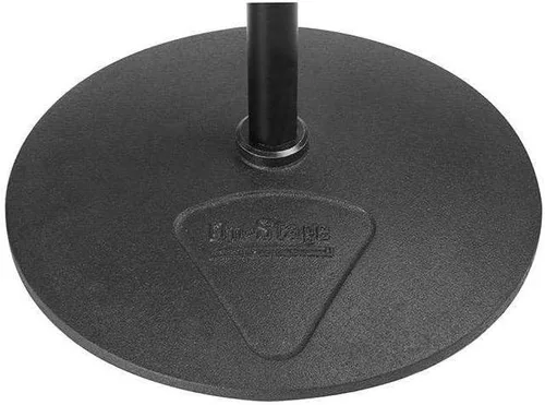 Miniatura 4 de On-Stage MS9210 - Soporte de micrófono de perfil bajo resistente con base de 10 pulgadas