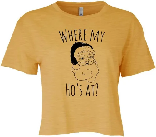 Miniatura 21 de Women's Screen Printed Crop Tee, Shirts With Sayings