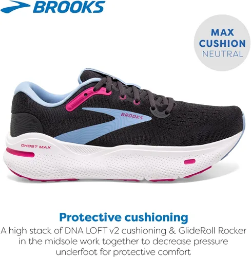 Miniatura 2 de Brooks Zapatillas Ghost Max Cushion Neutral para correr y caminar para mujer