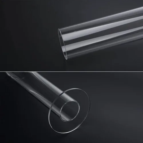 Miniatura 5 de ByKen - 2 organizadores de acrílico para coletero, soporte para el cabello para baño, accesorios transparentes para el cabello, organizador de lazo
