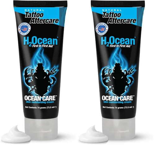 Miniatura 7 de H2ocean-ocean, Espuma para cuidado de tatuaje, 2.5 onza, Negro