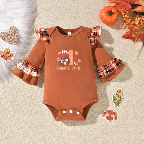 Miniatura 19 de HINTINA Conjunto de ropa para bebé recién nacida con diadema para el primer Halloween