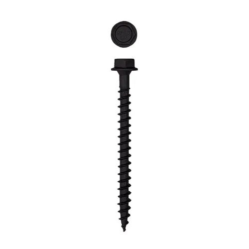 Miniatura 13 de Tornillos de retraso de madera estructural con cabeza hexagonal exterior de 1/2 "x 5" Powerlags Hex (25 EA)