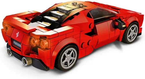 Miniatura 5 de LEGO Speed Champions 76895 Ferrari F8 Tributo - Autos de juguete para niños, kit de construcción con minifigura (275 piezas)
