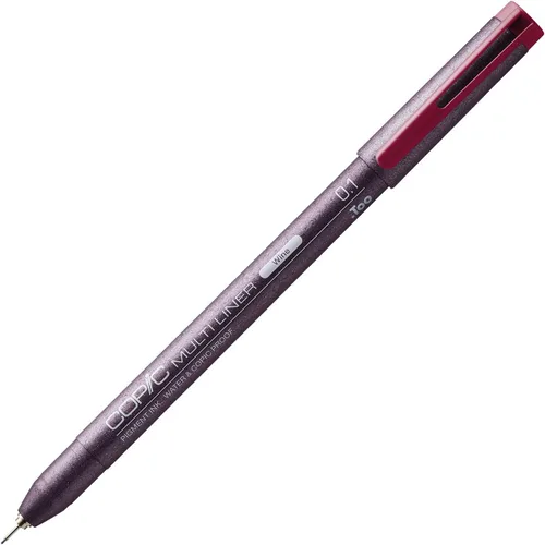 Miniatura 2 de Copic Marcadores Multiliner 0.1 Tinta a base de pigmentos de vino