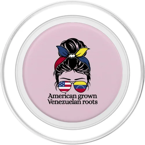 Miniatura 2 de Venezuela Heritage American grown with Venezuelan Roots PopSockets MagSafe PopGrip for iPhone