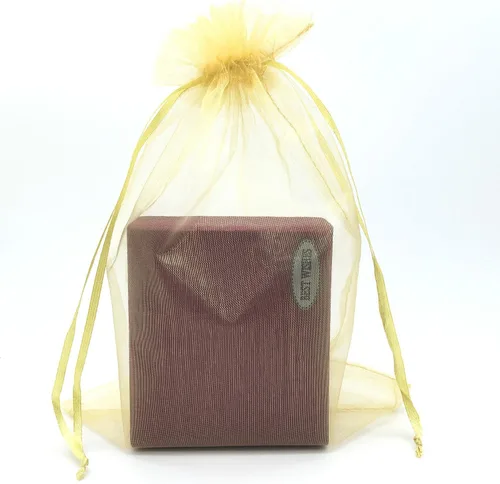 Miniatura 25 de SUNGULF 100 bolsas de organza con cordón de 6 x 9 pulgadas, 6.3 x 8.7 in, regalo fuerte, bolsa de dulces, joyería, fiesta, boda, recuerdo