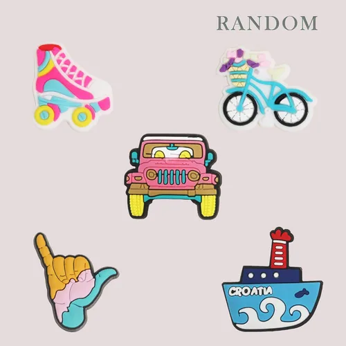 Miniatura 6 de 50,100 dijes para zapatos que no se repiten, decoración de zapatos, regalos de fiesta para niños, niñas, niños y mujeres