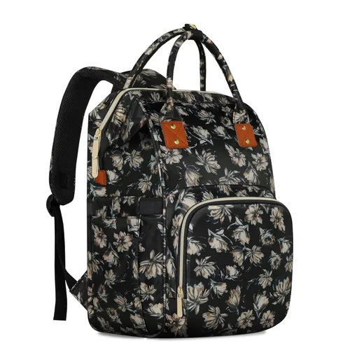 Miniatura 13 de Mochila para pañales Femuar, multifuncional, para maternidad, bolsa de pañales para bebés, de gran capacidad, para niñas y niños, mochila de viaje