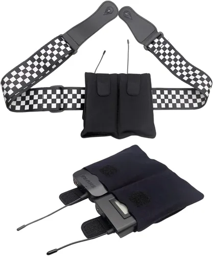 URSA Live Pouch: bolsa de correa y correa de instrumentos premium para transmisores y receptores inalámbricos. Extracción y fijación rápida y
