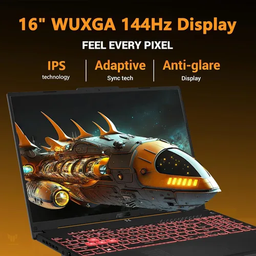 Miniatura 6 de ASUS TUF A16 - Laptop para juegos 16" WUXGA IPS 144Hz procesador AMD 6-Core Ryzen 7 7445HS 16 GB DDR5 512 GB SSD GPU NVIDIA GeForce RTX 4050