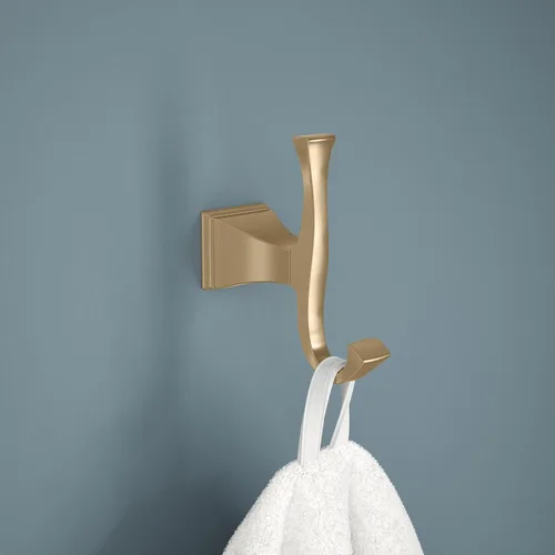 Miniatura 2 de DELTA FAUCET 75135-CZ Dryden - Gancho para toallas montado en la pared, color bronce champán Champagne bronce