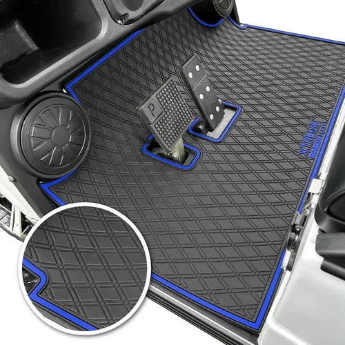Miniatura 11 de Alfombrilla de goma compatible con modelos Evolution Classic Plus/Pro, Forester, Turfman (17-22) de carrito de golf Protección de revestimiento