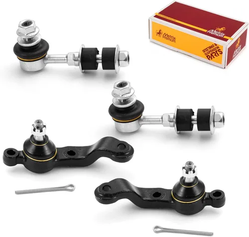 Miniatura 70 de Metrix Premium Chassis Parts - Juego de 4 piezas de articulación de rótula superior y barra estabilizadora delantera para Ford Ranger RWD 1998-2011