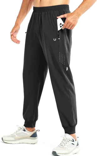 NORTHYARD Pantalones deportivos para correr para hombre, ligeros, de secado rápido, para gimnasio, deportes activos, entrenamiento en pista