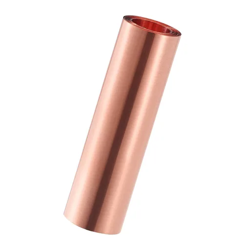 Miniatura 9 de Rollo de hoja de cobre puro, 0.001 in x 3.937 in x 78.740 in, 99.9% lámina de cobre para joyería, manualidades, bricolaje, eléctrico
