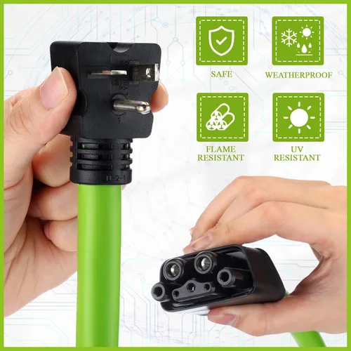 Miniatura 5 de Nezyo Adaptador 6-20 compatible con conector móvil Tesla Gen 2, adaptador de cargador de 240 V 16a 6-20 salidas para carga Ev de nivel 2 compatible