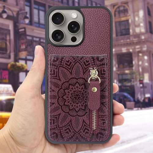 Miniatura 6 de Harryshell Funda compatible con iPhone 13 Pro Max con ranuras para tarjetas [capacidad para hasta 6 tarjetas] Función de soporte, bolsillo