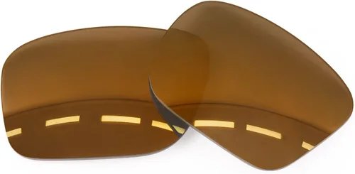 Miniatura 2 de Lentes de repuesto polarizadas de 0.063 in para gafas de sol Oakley Holbrook Family, Tungsteno Oro - Policarbonato Polarizado, talla única