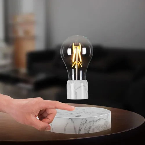 Miniatura 7 de Lámpara de escritorio con bombilla LED flotante de levitación magnética para regalos únicos, decoración de habitación, luz nocturna, decoración