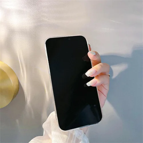 Miniatura 7 de Funda compatible con iPhone 13 Mini 3D, diseño floral de mariposa, transparente con diseño estético, fundas protectoras con purpurina y cristales