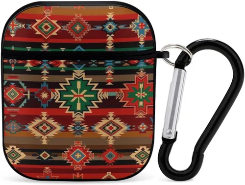 Miniatura 12 de Funda para Apple AirPod 2 y 1 TPU suave compatible con AirPod 2 y 7 con diseño de bandera estadounidense Pattern1081