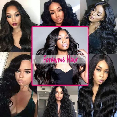 Miniatura 5 de 7A virgen brasileño paquetes de cabello humano ondulado #1B negro natural 10.58 oz/lote 8 pulgadas corto sin procesar Remy cabello humano teje