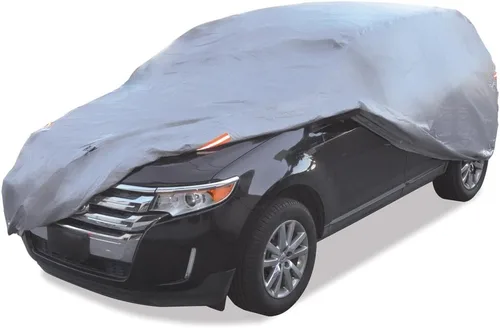 Miniatura 13 de Motor Trend Funda impermeable para automóvil con bandera de Estados Unidos, protección para todo tipo de clima, resistente a los rayos UV