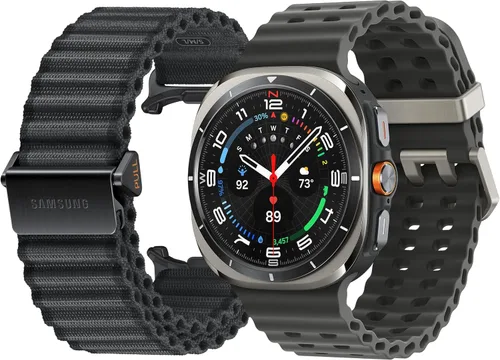 SAMSUNG Galaxy Watch Ultra 1.850 in LTE AI Smartwatch + banda gratis, puntaje de energía, seguimiento de frecuencia cardíaca, monitor de sueño,