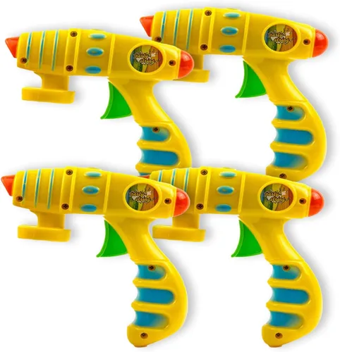 Toysery Party Streamer Spray String Shooter Toy para niños y niñas, cuerda rociadora de fiesta para niños, gran pistola de juguete con aerosol no