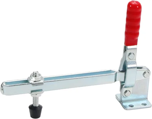Miniatura 9 de Utoolmart Abrazadera de palanca vertical de la herramienta de mano GH-101-EL Abrazadera de liberación rápida 793.7 lbs Capacidad de retención 1 PC