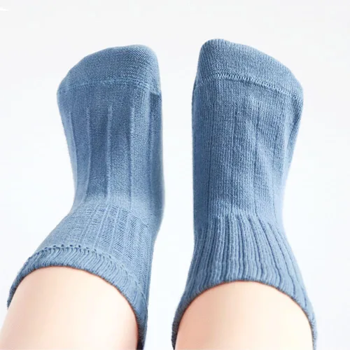 Miniatura 3 de Calcetines tobilleros antideslizantes para niños pequeños con pinzas para recién nacidos, elásticos, para bebés de 1 a 3 años, 3 pares