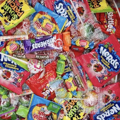 Miniatura 4 de Paquete variado de caramelos a granel, caramelos de 2 libras, caramelos envueltos individualmente CandyBulk, caramelos, rellenos de piñata, rellenos