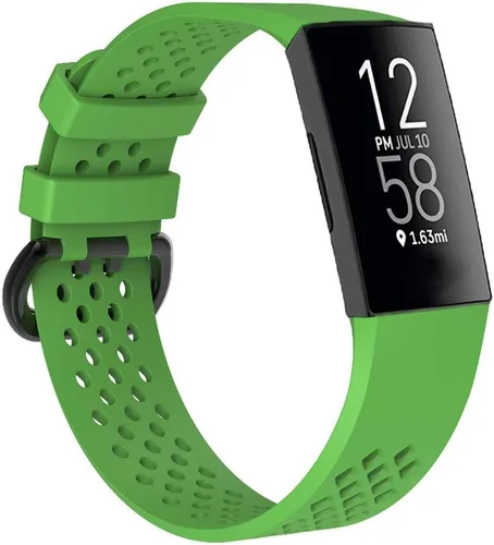 Miniatura 30 de Bandas de repuesto compatibles con Fitbit Charge 4/Fitbit Charge 3 para mujeres y hombres, pulseras deportivas de silicona para mujeres y hombres