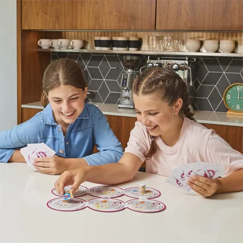Miniatura 3 de Spin Master 6063724 Surprise Mini Brands Supermarket Race Juego de mesa de 5 piezas con 2 movers coleccionables