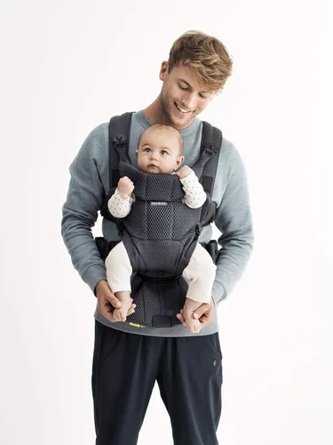 Miniatura 4 de BabyBjörn Portabebés Gratis, Malla 3D, Antracita