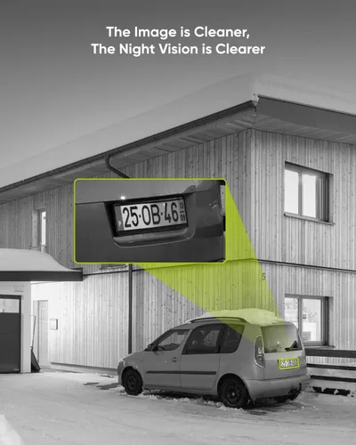Miniatura 8 de SANNCE Cámara de seguridad IP PoE Super HD de 2K 3MP, visión nocturna IR dual de 100 pies, IP67 resistente a la intemperie, detección