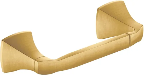Moen Voss - Soporte giratorio para papel higiénico de oro cepillado, montado en la pared, soporte para papel higiénico del baño, YB5108BG