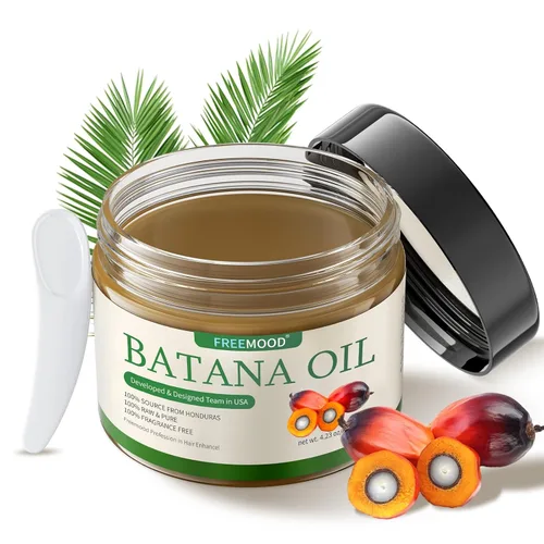 Miniatura 6 de Aceite de batana crudo para el crecimiento del cabello, 100% natural y puro, aceite de batana Dr. Sebi crudo de Honduras sin refinar y orgánico