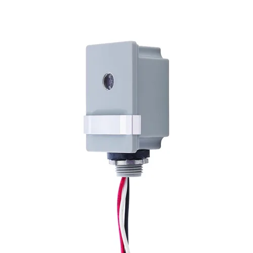 NSi Industries TORK RKP201 Fotocontrol de Montaje en Vástago Exterior de 120 Voltios con Barra de Ajuste de Luz - Controla la Iluminación del