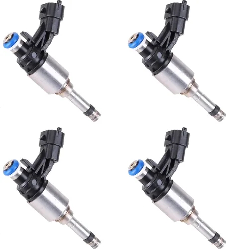 Miniatura 8 de Juego de 4 inyectores de combustible compatibles con Hyundai Accent Veloster Kia Rio Soul 2012-2017, inyector de combustible no turbo, inyector