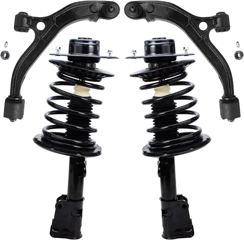 Miniatura 220 de Detroit Axle - AWD Kit de brazos de control delanteros de 4 piezas para Chrysler 300 2005-2023 Dodge Charger 2017-2023 Challenger 2017-2023, 2