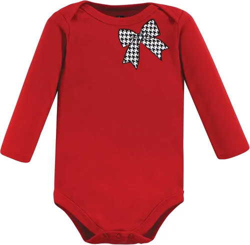 Miniatura 4 de Hudson Baby Baby Girl's Cotton Long-Sleeve Bodysuits 7-Pack